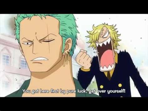 One Piece - Funny Moment - Sanji's Rank - Roronoa Zoro video - Fanpop