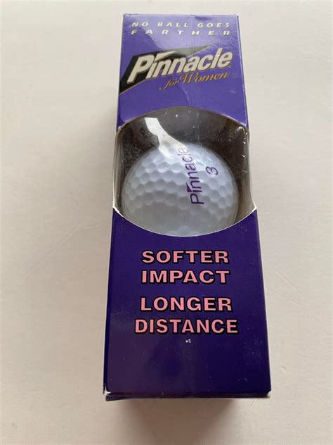 Buy Pinnacle Golf Ball For Women Pink Breast Cancer Ribbon 3 Balls