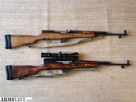 Armslist For Sale Russian Sks With Scope And Norinco Sks