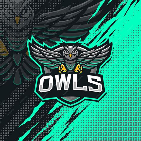 Premium Vector | Owls mascot logo design illustration