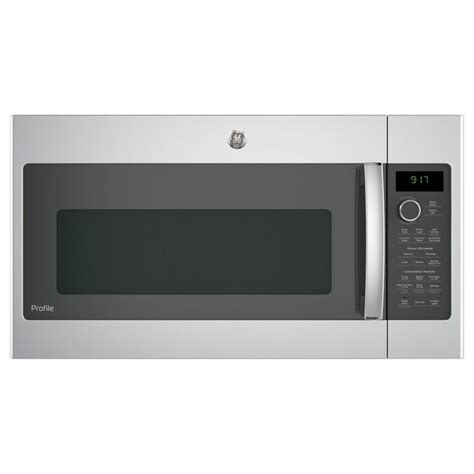 Ge Profile Series Profile 1 7 Cu Ft Over The Range Convection Microwave With Sensor Cooking