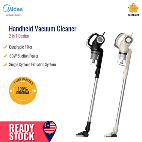 Midea In Corded Vacuum Cleaner Stick And Handheld Mvc Pbg