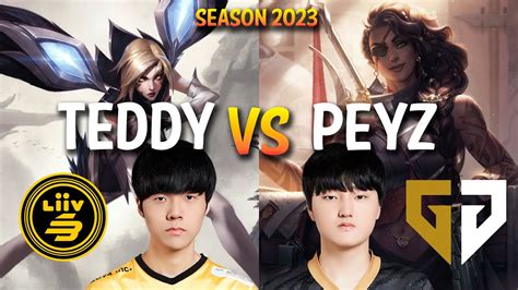 Lsb Teddy Vs Gen Peyz Teddy Kaisa Vs Peyz Samira Adc Patch 1313