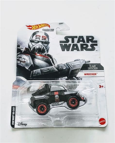 Hot Wheels Star Wars Character Cars Bad Batch The Wrecker Grm At