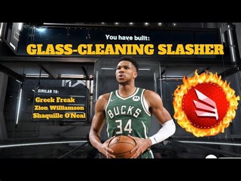 New Rare Glass Cleaning Slasher Build In Nba K Super Rare