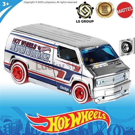 Jual Dijamin Terbaik Custom Dodge Van Chrome Hw Hot Wheels Hotwheels A Shopee