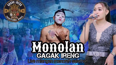 Monolan Topeng Ireng Gagak Ireng Live Mlangen Menoreh Samalan