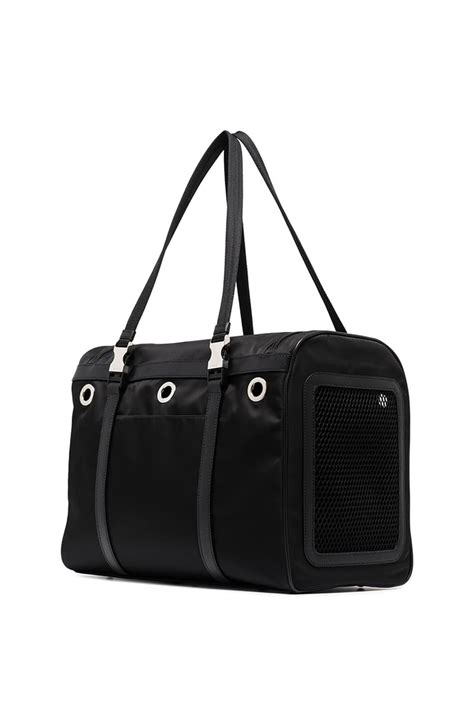 Pradas Black Re Nylon Pet Carrier Is For Posh Pooches Hypebeast