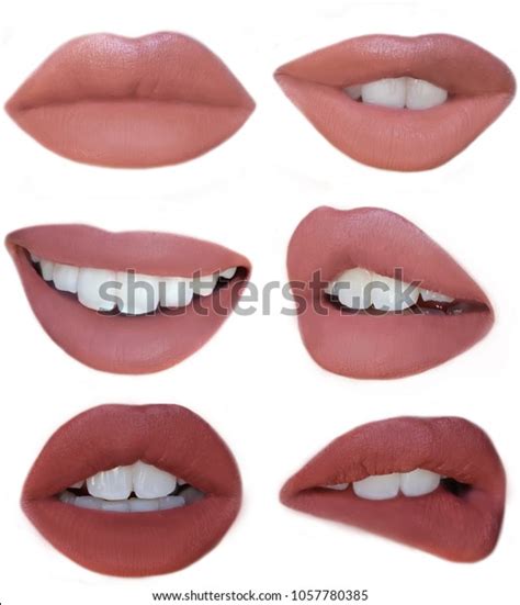 Mouth Nude Orange Nude Red Brown Red Stock Photo Shutterstock