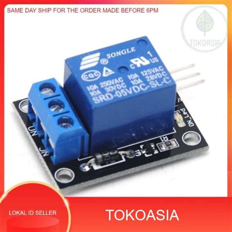 Jual Local Stock Ky V Relay Module For Arduino Relay Voltage