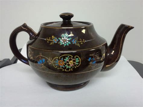 Vintage Hand Painted Tea Pot Made In Occupied Japan Occupied Japan