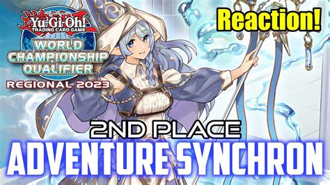 Yu Gi Oh Regional Nd Place Adventure Synchron Deck Profile Rene