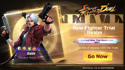 New Fighter Trial Realm Dante Playthrough Street Fighter Duel Youtube