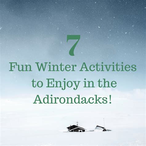 7 Winter Activities to Enjoy Near The Alpine Lodge in the Adirondacks ...