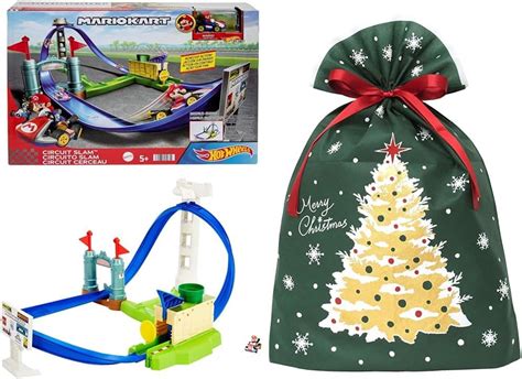 Amazon ホットウィール Hot Wheels マリオカート サーキットコース 5才 HGK59 インディゴ クリスマス