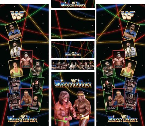 Wwf Wrestlefest Micro Center Arcade Graphics Gameongrafix