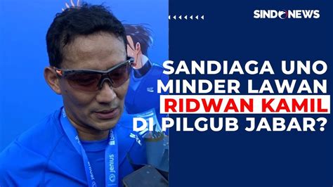 Hindari Ridwan Kamil Sandiaga Uno Pilih Maju Di Pilkada Jakarta