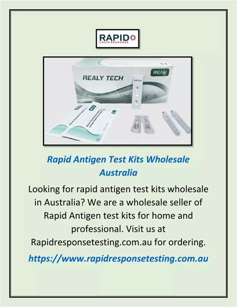 Ppt Rapid Antigen Test Kits Wholesale Australia Au Powerpoint