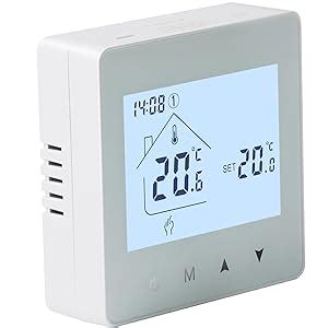 Beok Thermostat de pièce Programmable pour Chaudière Gaz Chauffage