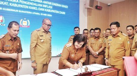 Pj Gubernur Sumut Dorong Pengendalian Inflasi Komoditas Pangan Antar