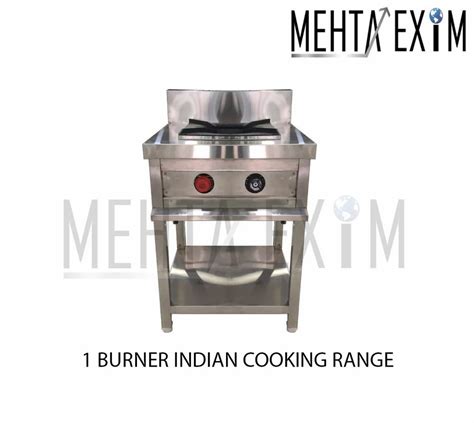 Stainless Steel Single Burner Indian Cooking Range At Rs In Surat