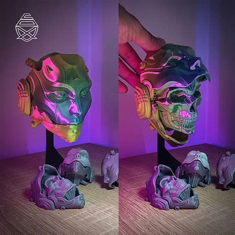 Stl File Skulldroid 🏠 ・3d Printable Model To Download・cults