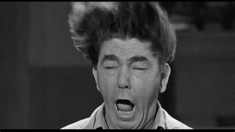 Moe Howard Creeps 1956 A Three Stooges Short Produced And Directed