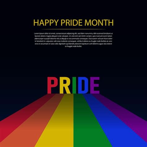 Premium Vector World Pride Month