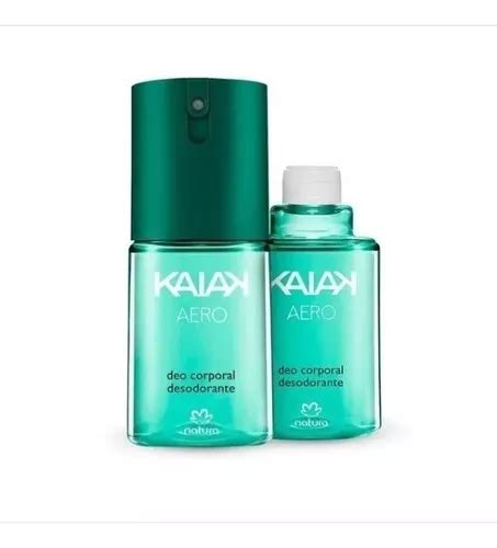 Natura Kit Deo Corporal Kaiak Aero Masculino 100ml Refil MercadoLivre