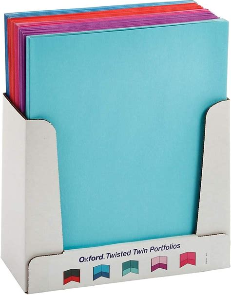 Amazon Oxford Twisted Twin Pocket Folder Office Products