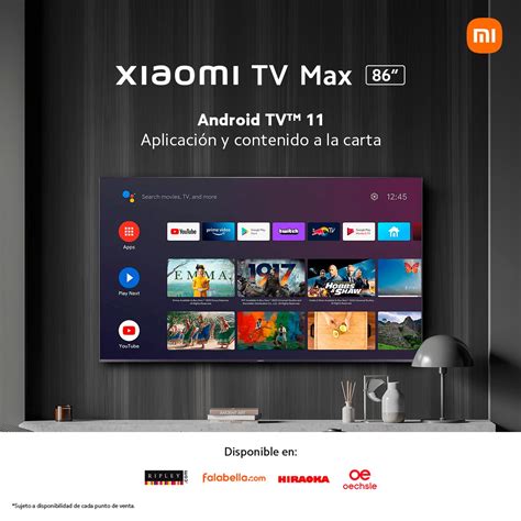 Xiaomi Perú on Twitter Con Android TV 11 siéntete libre de elegir tus