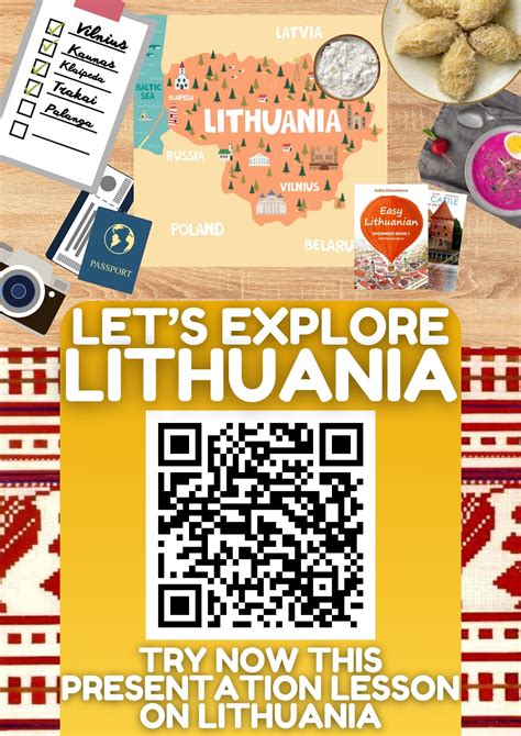 Country Study on Lithuania Presentation - Europe - Geography by Teach