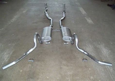 Ecklers Dual Exhaust System Small Block 1970 1972