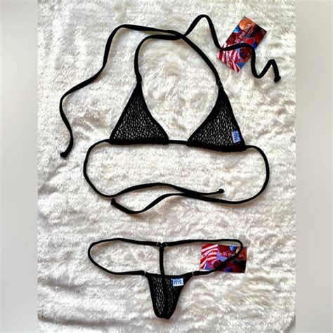 Malibu Strings Swim Mesh Malibu Strings Bikini Poshmark