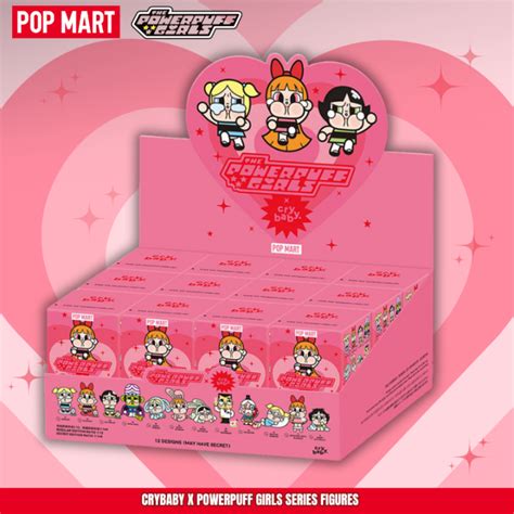 CRYBABY The Powerpuff Girls Series POPMART Whole Box Lazada Co Th