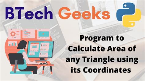 Python Program To Calculate Area Of Any Triangle Using Its Coordinates