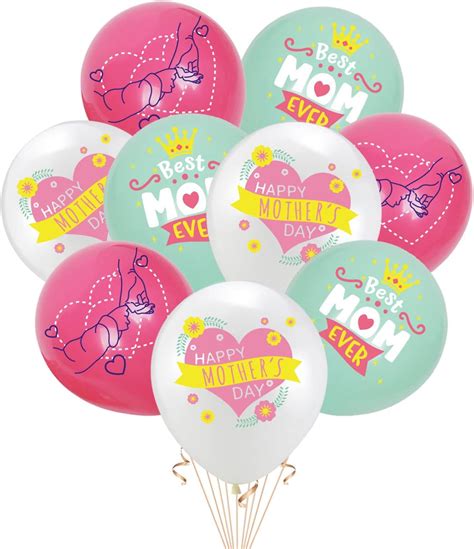 Happy Mothers Day Balloons Party Decorations Supplies