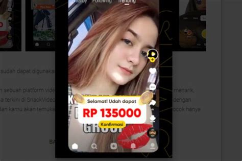 2 Cara Mendapatkan Uang Dari Snack Video Lifestyle Katadata Co Id