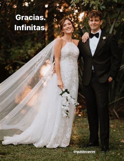 Las Fotos In Ditas Del Casamiento De Carolina Amoroso Y Guido Covini