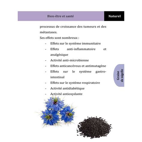 The Medicinal Virtues Of The Nigella Seed According To Mahboubi