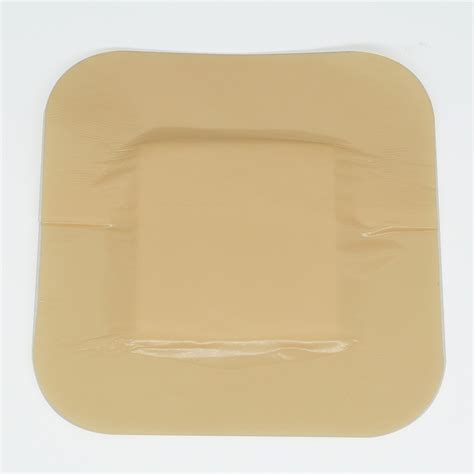 Adhesive Bordered Polyurethane Foam Wound Dressingfoam Dressing