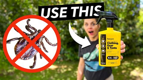 How to PROTECT YOURSELF from TICKS - Permethrin Treatment