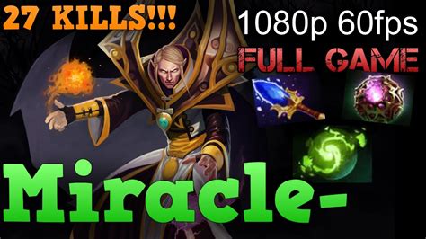 Miracle Invoker How To Play Invoker Dota Full Game Youtube