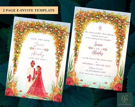 Puberty Ceremony Invitation Half Saree Ceremony Invitation 46 Off