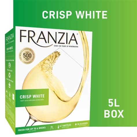 Franzia Crisp White Box Wine 5 L Pay Less Super Markets