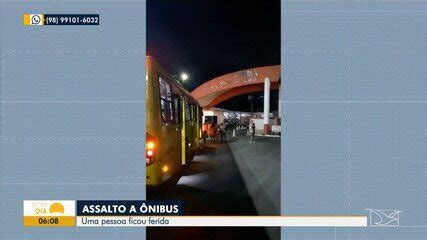 Passageiro Fica Ferido Durante Assalto A Nibus Na Avenida Dos