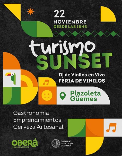 Hoy Se Realiza Turismo Sunset Y Habr Corte De Calle Oberaonline