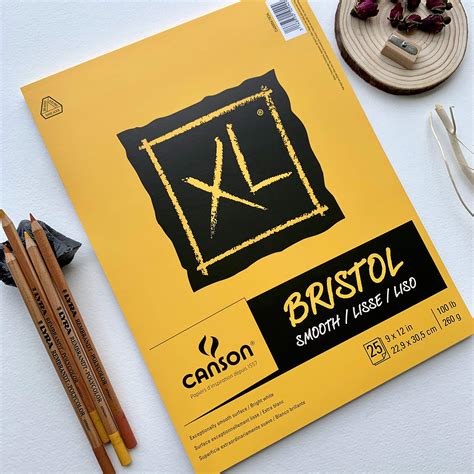 Canson XL Series Bristol Pad Heavyweight Paper For Ink Marker Or