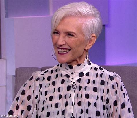 Model Maye Musk 69 Reveals Beauty Secrets On Dailymailtv Beauty