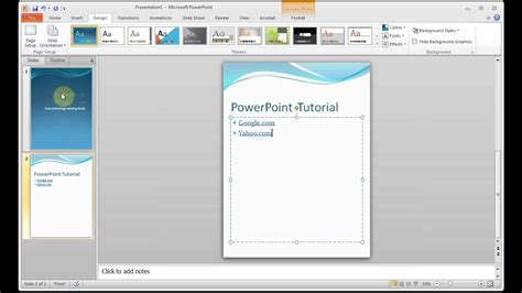 Microsoft PowerPoint How to Switch From Landscape to Portrait - YouTube